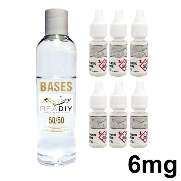 Base 200ml - 3mg / 6mg- Readiy