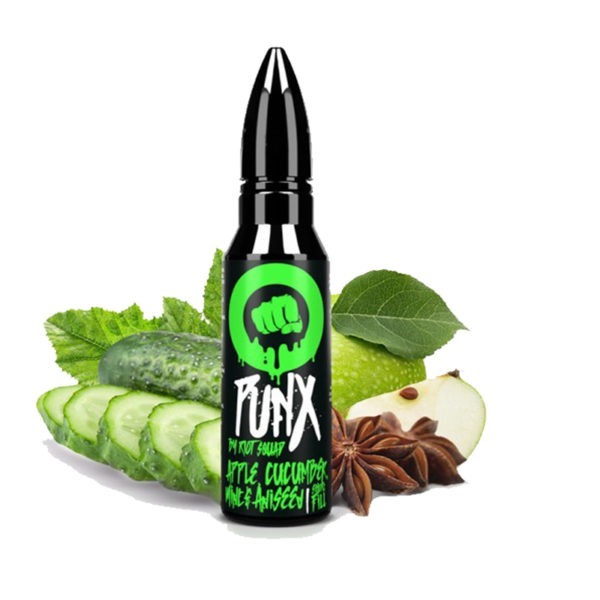 Apple, cucumber, mint&aniseed - Punx  by Riot Squad